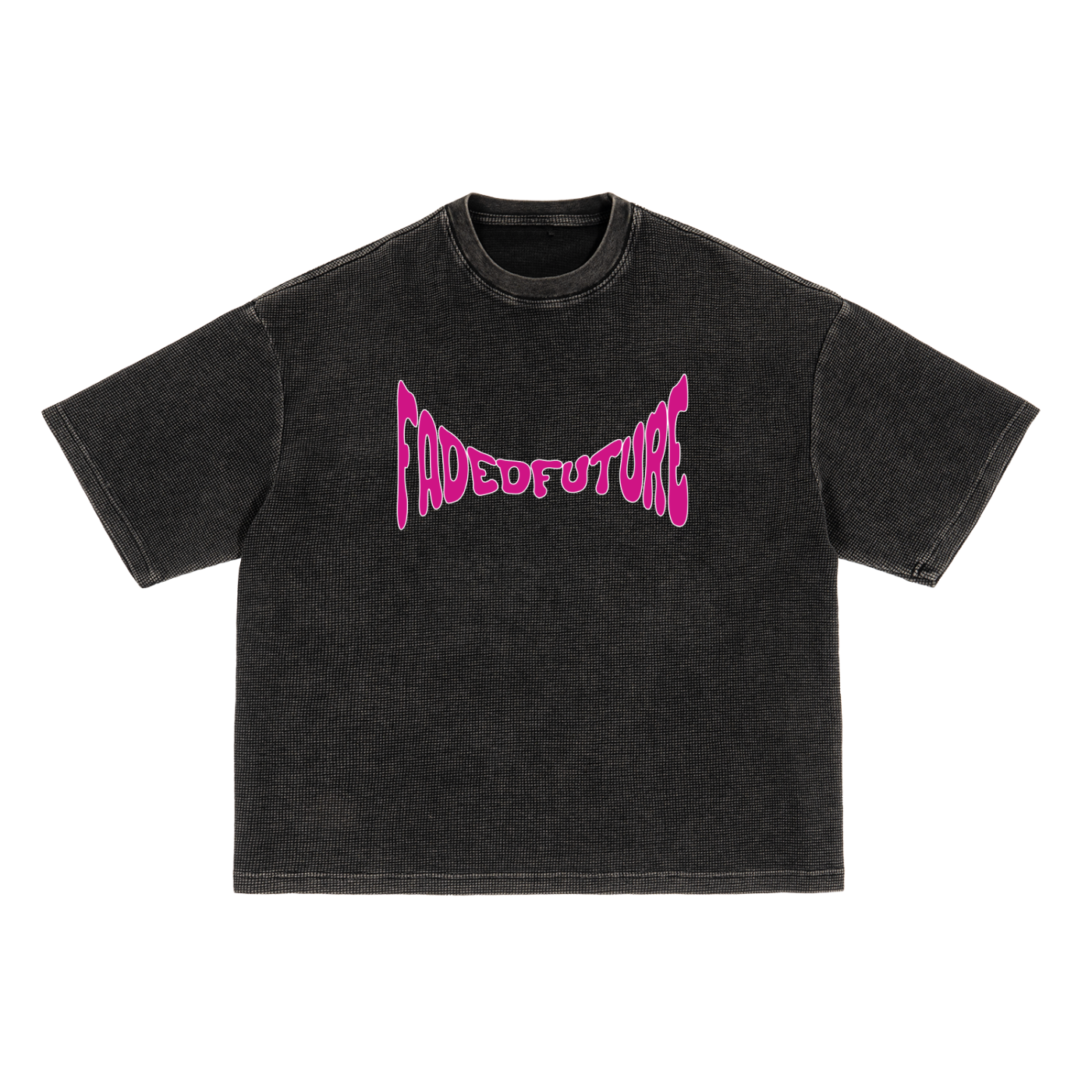 'FF' Boxy Waffle Tee