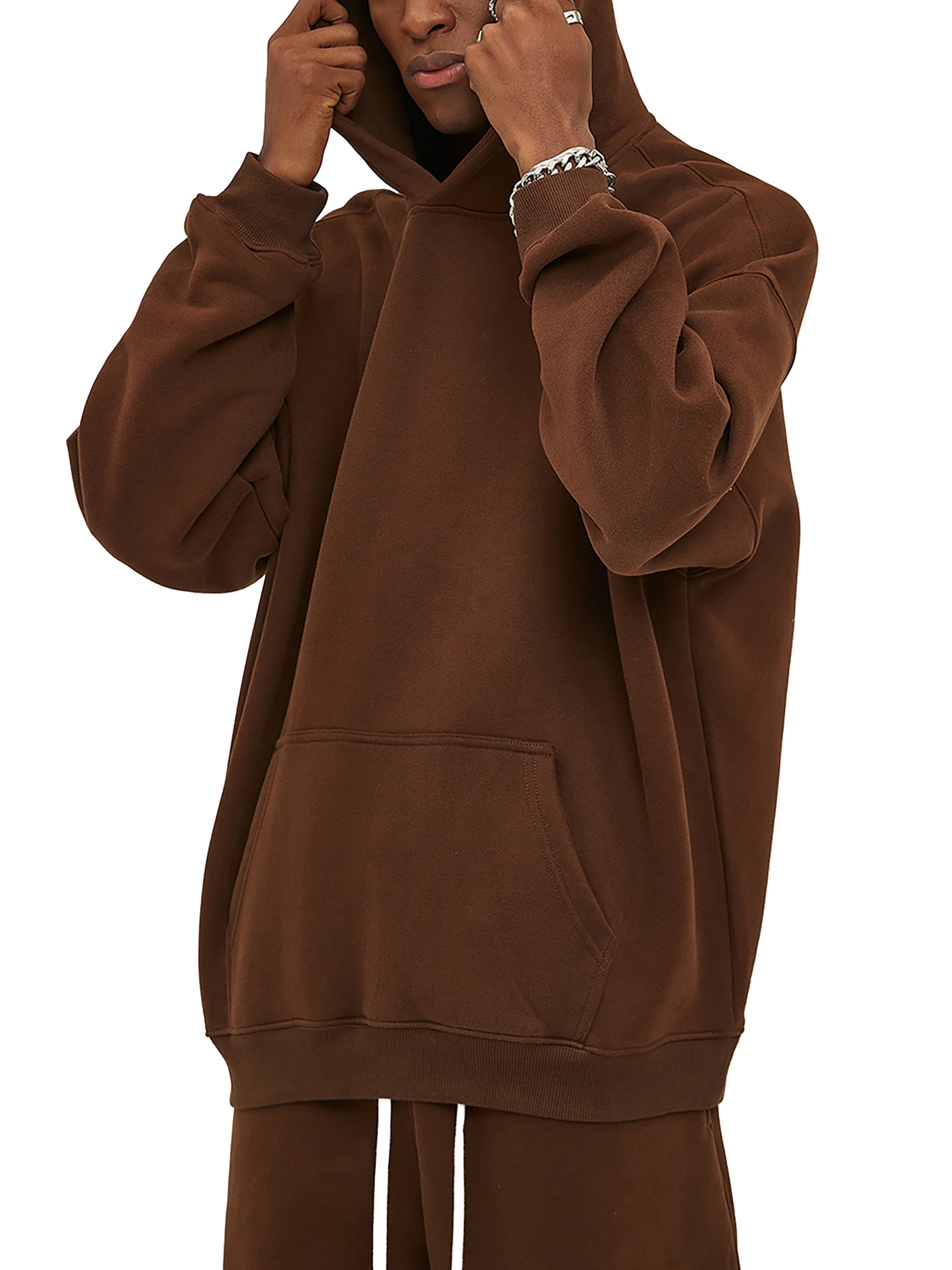 Oversized "FF" Essential Hoodie